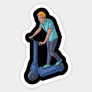 Electric Scooter - Scooter Sticker